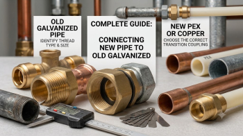 How to Connect New Pipe to Old Galvanized Pipe (Complete Guide)