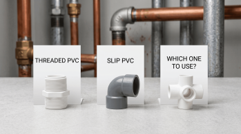 Threaded vs. Slip PVC Fittings: Which One Should You Use?