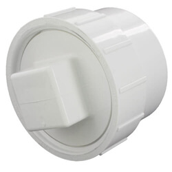 PVC DWV Cleanout Adapters