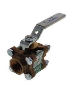LFB6801 1" 3-Piece Full Port Ball Valve (Lead Free)
