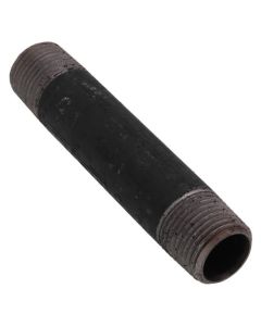 1/2" X 4" Right & Left Black Nipple