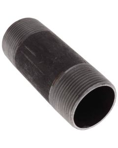 1-1/4"x 4" Standard Right & Left Black Nipple