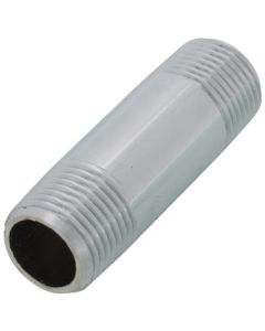 3/8" x 2" Chrome Brass Nipple (Lead Free)