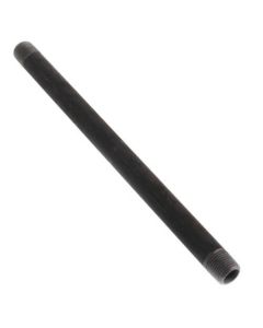 1/8" x 6" Black Nipple