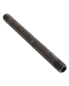 1/8" x 6-1/2" Black Nipple