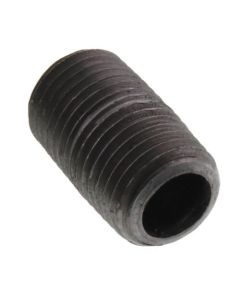 1/4" x Close Black Nipple