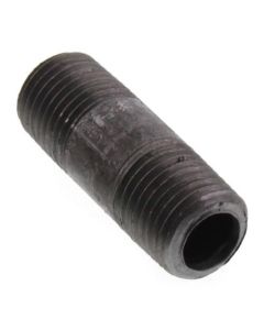 1/4" x 1-1/2" Black Nipple