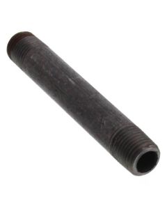 1/4" x 3-1/2" Black Nipple