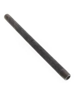 1/4" x 8" Black Nipple