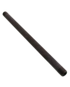 1/4" x 9-1/2" Black Nipple