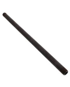1/4" x 11-1/2" Black Nipple