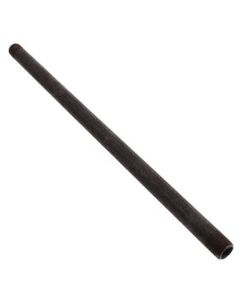 1/4" x 12" Black Nipple