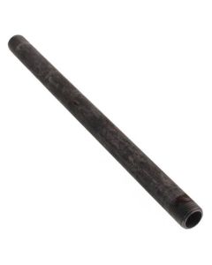 3/8" x 10" Black Nipple