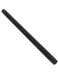 3/8" x 11-1/2" Black Nipple