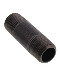 1/2" x 2-1/2" Black Nipple
