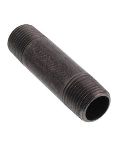 1/2" x 3" Black Nipple