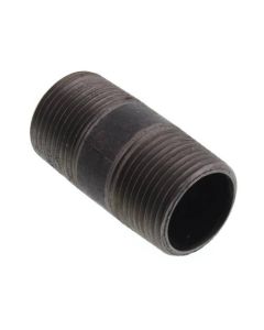 3/4" x 2" Black Nipple