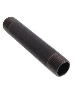 3/4" x 5-1/2" Black Nipple