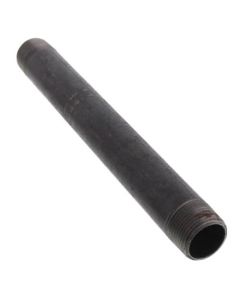 3/4" x 8-1/2" Black Nipple