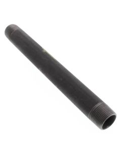 3/4" x 9" Black Nipple