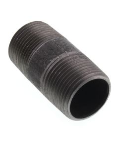 1" x 2-1/2" Black Nipple