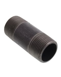 1" x 3" Black Nipple