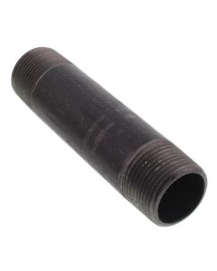 1" x 5" Black Nipple