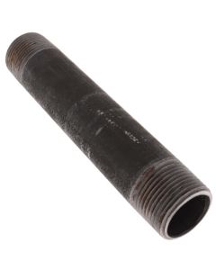 1" x 6-1/2" Black Nipple