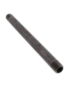 1" x 8-1/2" Black Nipple
