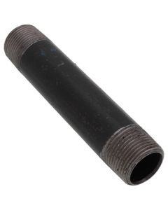 1" x 11-1/2" Black Nipple