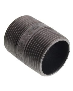 1-1/4" x 2" Black Nipple