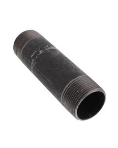 1-1/4" x 5-1/2" Black Nipple