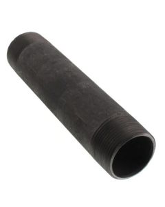 1-1/4" x 7" Black Nipple