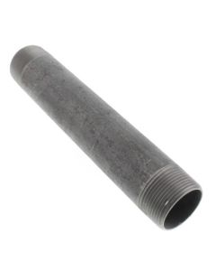 1-1/4" x 8-1/2" Black Nipple