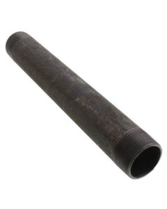 1-1/2" x 11-1/2" Black Nipple