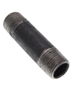 2" x 7-1/2" Black Nipple