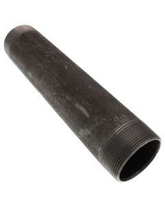 2" x 10-1/2" Black Nipple