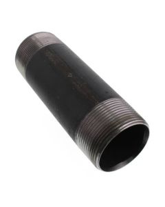 2-1/2" x 8" Black Nipple