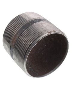 3" x 3" Black Nipple
