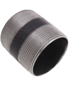 3" x 3-1/2" Black Nipple