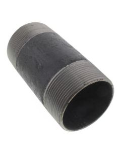 3" x 6-1/2" Black Nipple