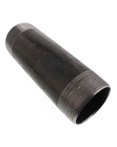 3" x 9-1/2" Black Nipple