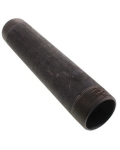 3" x 10" Black Nipple