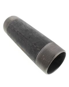 3" x 10-1/2" Black Nipple