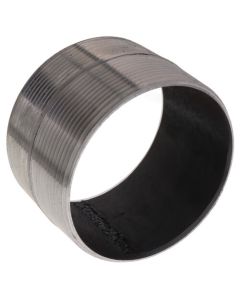 4" x Close Black Nipple