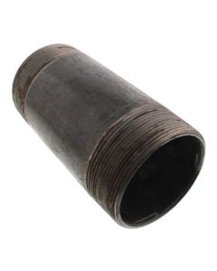 4" x 8-1/2" Black Nipple