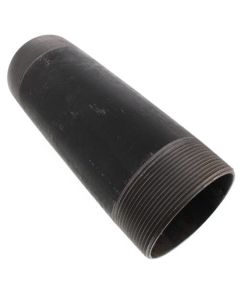 4" x 11-1/2" Black Nipple