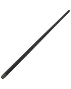 1/8" x 18" Black Nipple