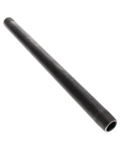 1/4" x 42" Black Nipple
