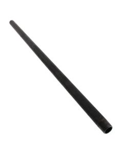 1/2" x 24" Black Nipple
